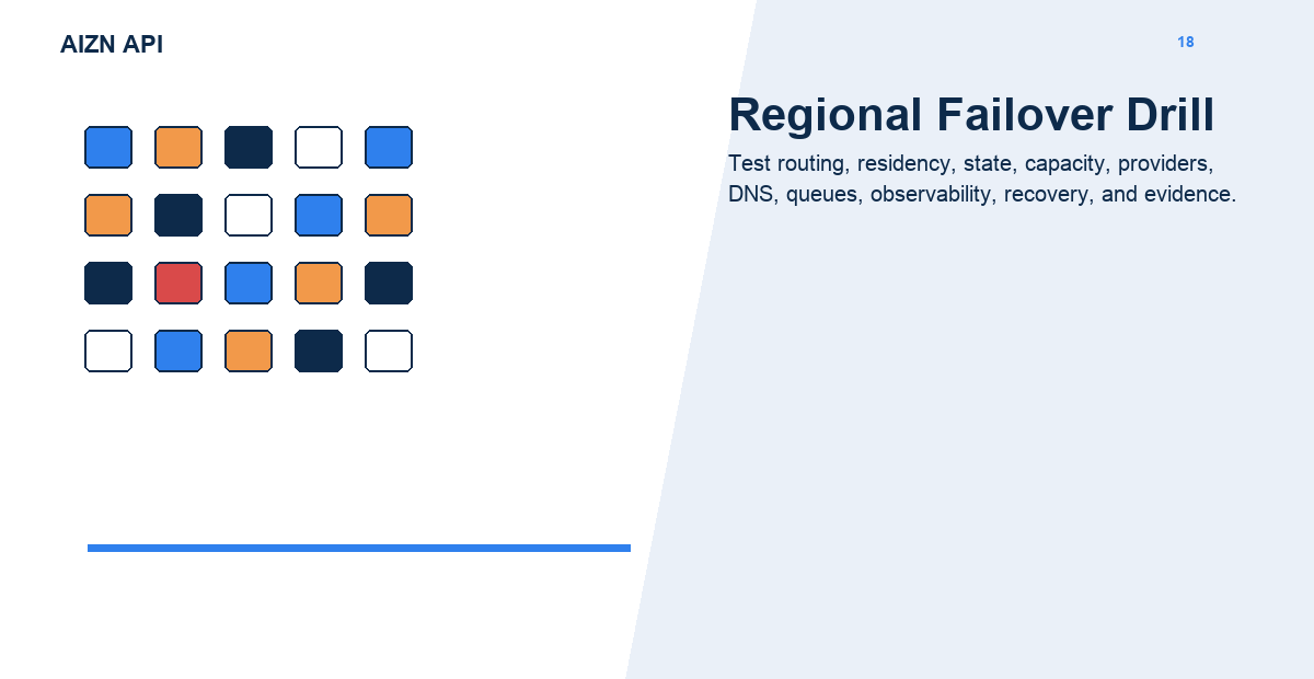 AIZN API Regional Failover Drills for AI Gateways
